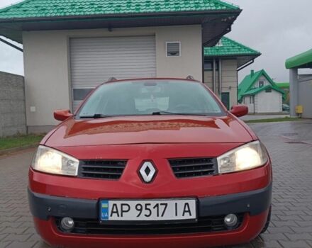 Красный Рено Меган, объемом двигателя 1.5 л и пробегом 269 тыс. км за 3400 $, фото 2 на Automoto.ua