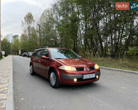 Красный Рено Меган, объемом двигателя 1.6 л и пробегом 215 тыс. км за 4000 $, фото 1 на Automoto.ua
