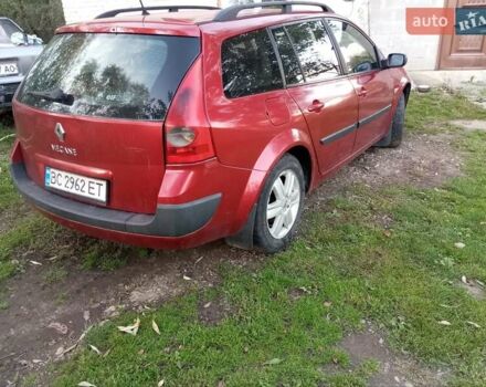 Красный Рено Меган, объемом двигателя 1.5 л и пробегом 190 тыс. км за 3000 $, фото 9 на Automoto.ua