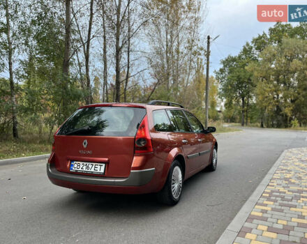 Рено Меган 2005 в Чернигове на Automoto.ua Красный Рено Меган, объемом двигателя 1.6 л и пробегом 215 тыс. км за 4200 $, фото 8 на Automoto.ua