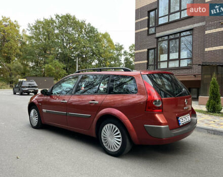 Красный Рено Меган, объемом двигателя 1.6 л и пробегом 215 тыс. км за 4000 $, фото 8 на Automoto.ua