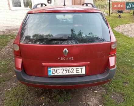 Красный Рено Меган, объемом двигателя 1.5 л и пробегом 190 тыс. км за 3000 $, фото 5 на Automoto.ua