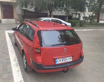 Красный Рено Меган, объемом двигателя 1.39 л и пробегом 202 тыс. км за 4500 $, фото 5 на Automoto.ua