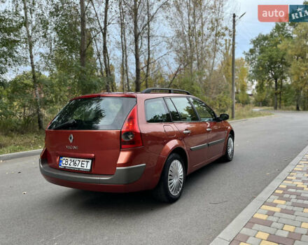 Рено Меган 2005 в Чернигове на Automoto.ua Красный Рено Меган, объемом двигателя 1.6 л и пробегом 215 тыс. км за 4200 $, фото 9 на Automoto.ua