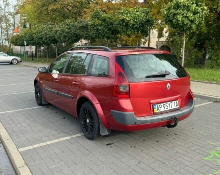 Красный Рено Меган, объемом двигателя 1.5 л и пробегом 269 тыс. км за 3400 $, фото 5 на Automoto.ua