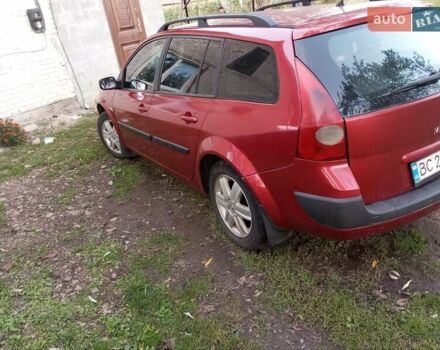 Красный Рено Меган, объемом двигателя 1.5 л и пробегом 190 тыс. км за 3000 $, фото 1 на Automoto.ua