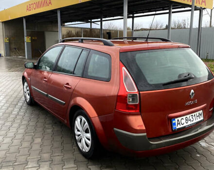 Красный Рено Меган, объемом двигателя 1.6 л и пробегом 209 тыс. км за 4500 $, фото 1 на Automoto.ua