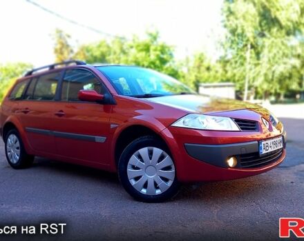 Червоний Рено Меган, об'ємом двигуна 1.6 л та пробігом 190 тис. км за 4800 $, фото 1 на Automoto.ua