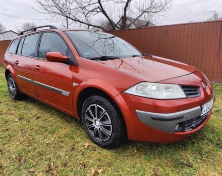 Красный Рено Меган, объемом двигателя 1.6 л и пробегом 108 тыс. км за 5150 $, фото 1 на Automoto.ua