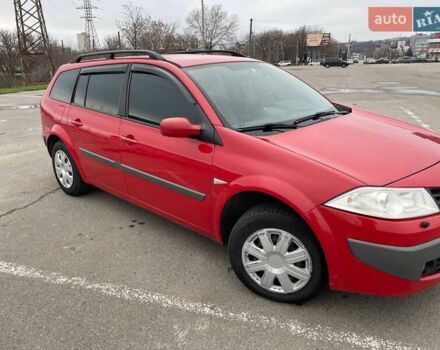 Красный Рено Меган, объемом двигателя 1.6 л и пробегом 265 тыс. км за 5200 $, фото 6 на Automoto.ua