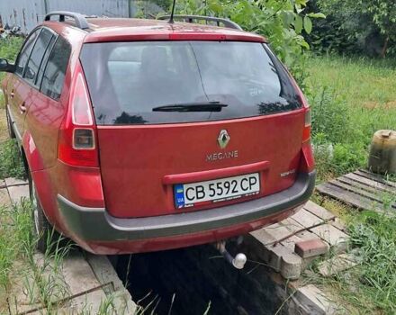 Рено Меган 2007 в Киеве на Automoto.ua Красный Рено Меган, объемом двигателя 1.6 л и пробегом 250 тыс. км за 4000 $, фото 1 на Automoto.ua