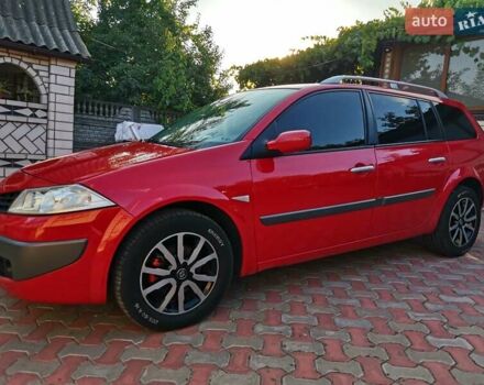 Красный Рено Меган, объемом двигателя 1.5 л и пробегом 246 тыс. км за 5499 $, фото 4 на Automoto.ua