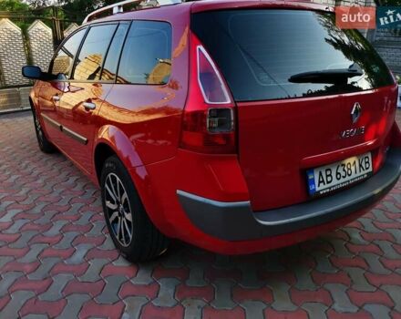 Красный Рено Меган, объемом двигателя 1.5 л и пробегом 246 тыс. км за 5499 $, фото 9 на Automoto.ua