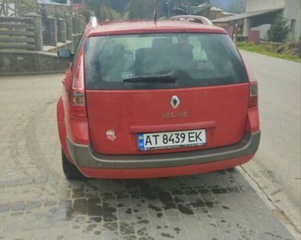 Красный Рено Меган, объемом двигателя 1.4 л и пробегом 115 тыс. км за 4800 $, фото 4 на Automoto.ua