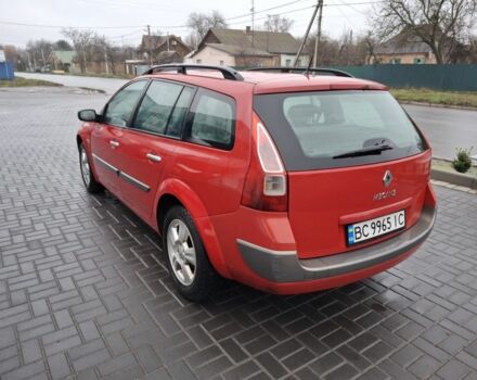 Красный Рено Меган, объемом двигателя 1.6 л и пробегом 237 тыс. км за 3850 $, фото 3 на Automoto.ua