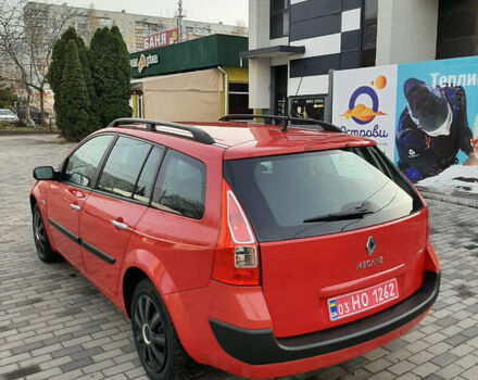 Красный Рено Меган, объемом двигателя 1.6 л и пробегом 170 тыс. км за 6200 $, фото 7 на Automoto.ua