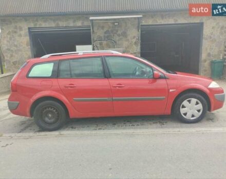 Красный Рено Меган, объемом двигателя 1.4 л и пробегом 115 тыс. км за 4800 $, фото 3 на Automoto.ua