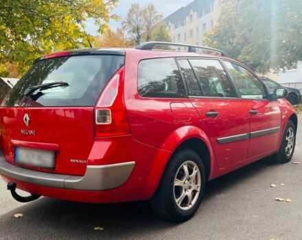 Красный Рено Меган, объемом двигателя 1.6 л и пробегом 185 тыс. км за 4999 $, фото 1 на Automoto.ua