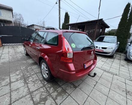 Красный Рено Меган, объемом двигателя 1.6 л и пробегом 216 тыс. км за 5599 $, фото 4 на Automoto.ua