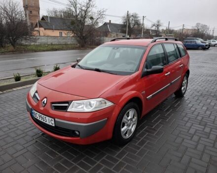 Красный Рено Меган, объемом двигателя 1.6 л и пробегом 237 тыс. км за 3850 $, фото 4 на Automoto.ua