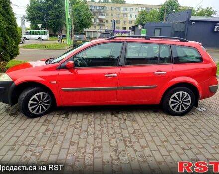 Рено Меган 2008 в Сумах на Automoto.ua Красный Рено Меган, объемом двигателя 1.6 л и пробегом 221 тыс. км за 5000 $, фото 4 на Automoto.ua