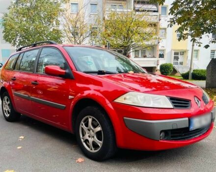 Красный Рено Меган, объемом двигателя 1.6 л и пробегом 185 тыс. км за 4999 $, фото 2 на Automoto.ua