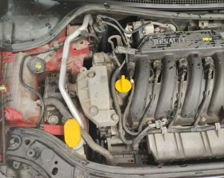 Красный Рено Меган, объемом двигателя 1.4 л и пробегом 115 тыс. км за 4800 $, фото 9 на Automoto.ua