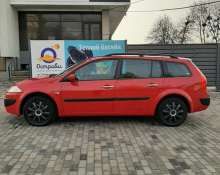 Красный Рено Меган, объемом двигателя 1.6 л и пробегом 170 тыс. км за 6200 $, фото 5 на Automoto.ua