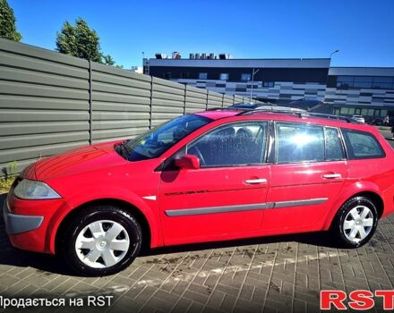 Красный Рено Меган, объемом двигателя 1.6 л и пробегом 205 тыс. км за 4800 $, фото 6 на Automoto.ua
