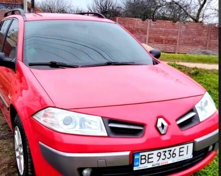 Красный Рено Меган, объемом двигателя 1.6 л и пробегом 290 тыс. км за 4000 $, фото 1 на Automoto.ua