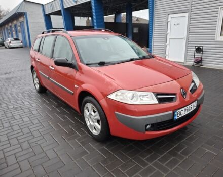 Красный Рено Меган, объемом двигателя 1.6 л и пробегом 237 тыс. км за 3850 $, фото 11 на Automoto.ua