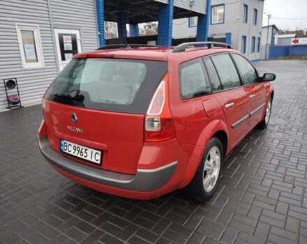 Красный Рено Меган, объемом двигателя 1.6 л и пробегом 237 тыс. км за 3850 $, фото 12 на Automoto.ua