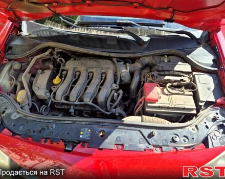 Красный Рено Меган, объемом двигателя 1.6 л и пробегом 205 тыс. км за 4800 $, фото 3 на Automoto.ua