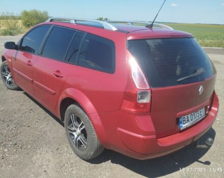 Красный Рено Меган, объемом двигателя 1.5 л и пробегом 260 тыс. км за 5000 $, фото 2 на Automoto.ua
