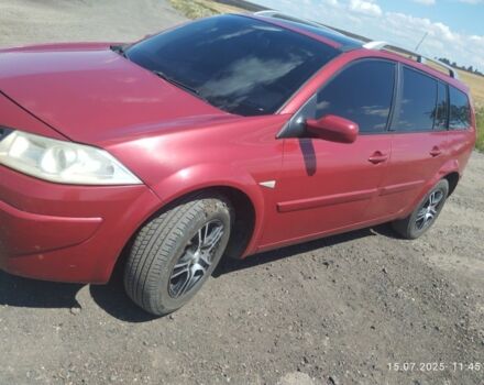 Красный Рено Меган, объемом двигателя 1.5 л и пробегом 260 тыс. км за 5000 $, фото 3 на Automoto.ua