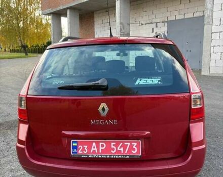 Рено Меган 2009 в Хмельницком на Automoto.ua Красный Рено Меган, объемом двигателя 1.6 л и пробегом 157 тыс. км за 5800 $, фото 6 на Automoto.ua