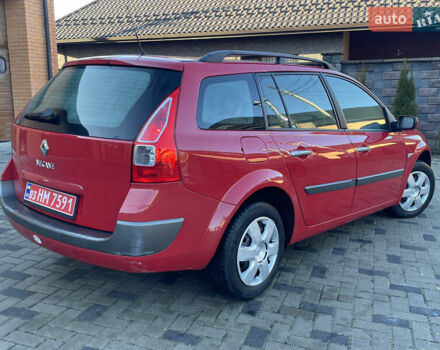 Красный Рено Меган, объемом двигателя 1.6 л и пробегом 222 тыс. км за 5499 $, фото 12 на Automoto.ua