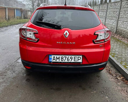 Красный Рено Меган, объемом двигателя 1.46 л и пробегом 264 тыс. км за 6000 $, фото 7 на Automoto.ua