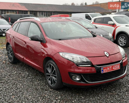 Красный Рено Меган, объемом двигателя 1.5 л и пробегом 219 тыс. км за 8900 $, фото 1 на Automoto.ua