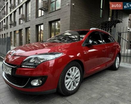 Красный Рено Меган, объемом двигателя 1.5 л и пробегом 257 тыс. км за 8500 $, фото 1 на Automoto.ua