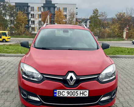 Красный Рено Меган, объемом двигателя 1.5 л и пробегом 224 тыс. км за 8100 $, фото 1 на Automoto.ua