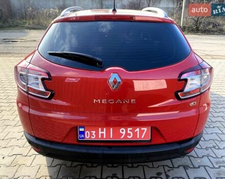 Червоний Рено Меган, об'ємом двигуна 1.5 л та пробігом 161 тис. км за 8650 $, фото 6 на Automoto.ua