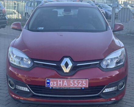 Красный Рено Меган, объемом двигателя 1.5 л и пробегом 250 тыс. км за 8150 $, фото 1 на Automoto.ua