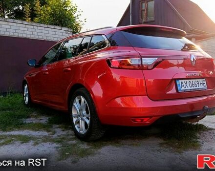 Красный Рено Меган, объемом двигателя 1.5 л и пробегом 220 тыс. км за 12000 $, фото 2 на Automoto.ua