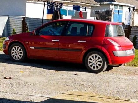 Красный Рено Меган, объемом двигателя 1.6 л и пробегом 250 тыс. км за 4000 $, фото 1 на Automoto.ua