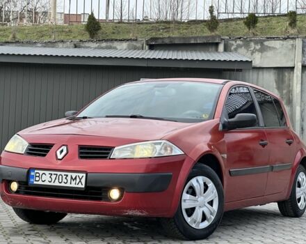 Красный Рено Меган, объемом двигателя 1.6 л и пробегом 320 тыс. км за 2650 $, фото 1 на Automoto.ua