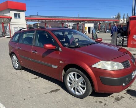 Красный Рено Меган, объемом двигателя 1.6 л и пробегом 231 тыс. км за 4100 $, фото 1 на Automoto.ua