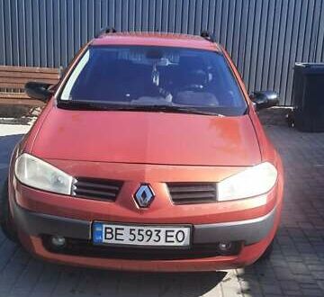 Рено Меган 2004 у Первомайськ на Automoto.ua Червоний Рено Меган, об'ємом двигуна 1.6 л та пробігом 257 тис. км за 4750 $, фото 1 на Automoto.ua