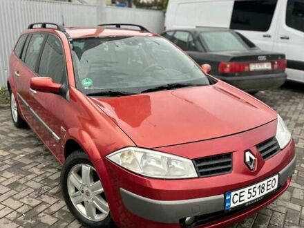 Красный Рено Меган, объемом двигателя 1.6 л и пробегом 237 тыс. км за 4500 $, фото 1 на Automoto.ua