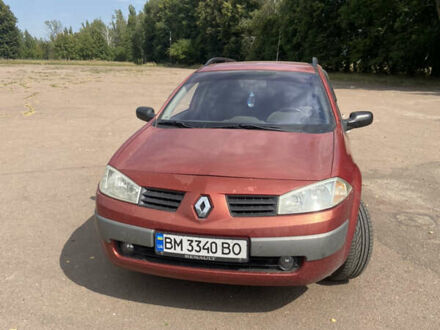 Красный Рено Меган, объемом двигателя 1.6 л и пробегом 180 тыс. км за 4800 $, фото 1 на Automoto.ua